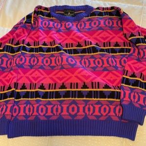 Vintage Demetre Multi Color Kids X-Large sweater